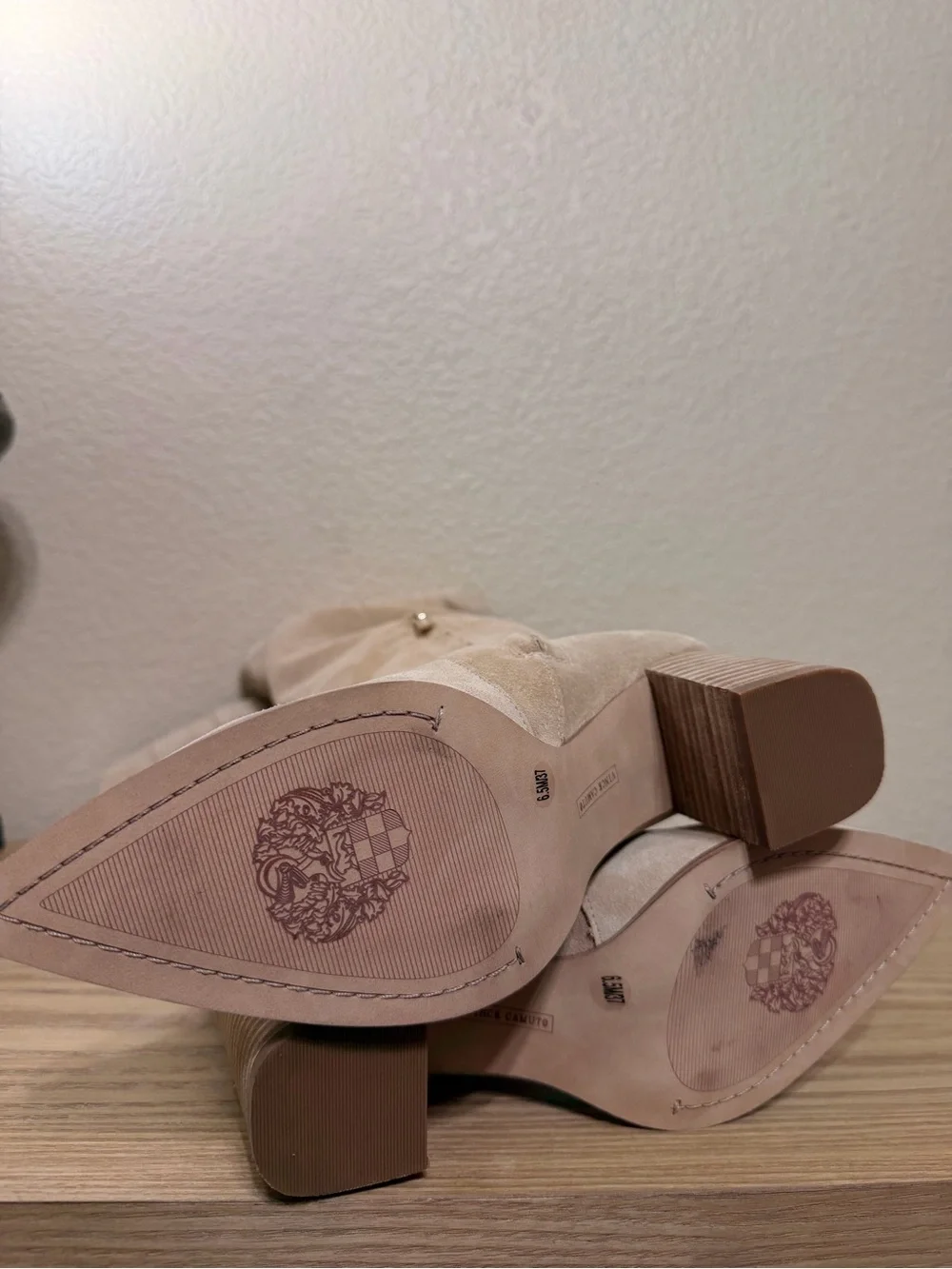 Vince Camuto Lumina Women's Over-the-Knee Suede Boots size 6.5 like new